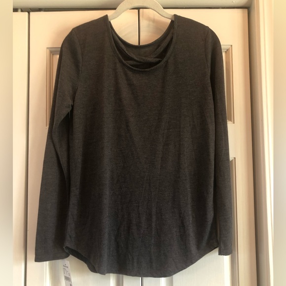 LOL Vintage Happy Holla Ween gray & orange/silver flip sequin long sleeve t, XL - Picture 2 of 14